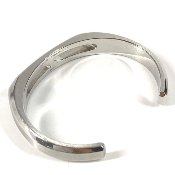 HERMES Delta Cuff Bangle Accessories Bangle SS Silver - Picture 7 of 10